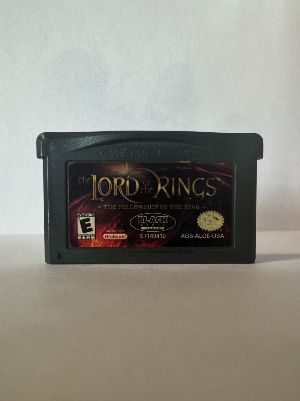 The Lord of the Rings: The Fellowship of the Ring - (GBA) Game Boy Advance